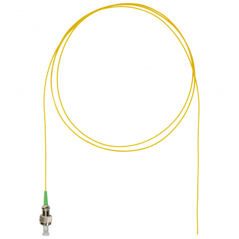 Шнур оптический монтажный (пигтейл), FC/APC, OS2, нг(А)-HF, желтый, 1,5 м