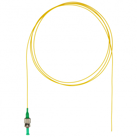 Шнур оптический монтажный (пигтейл), ST/APC, OS2, нг(А)-HF, желтый, 1,5 м