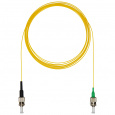 Шнур оптический монтажный (пигтейл), ST/APC-ST/APC, OS2, нг(А)-HF, желтый, 3,0 м