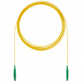 Шнур оптический монтажный (пигтейл), LC/APC-LC/APC, OS2, нг(А)-HF, желтый, 3,0 м