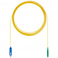 Шнур оптический монтажный (пигтейл), SC/UPC-LC/APC, OS2, нг(А)-HF, желтый, 3,0 м