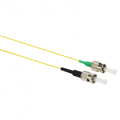 Шнур оптический монтажный (пигтейл), ST/APC-ST/APC, OS2, нг(А)-HF, желтый, 3,0 м
